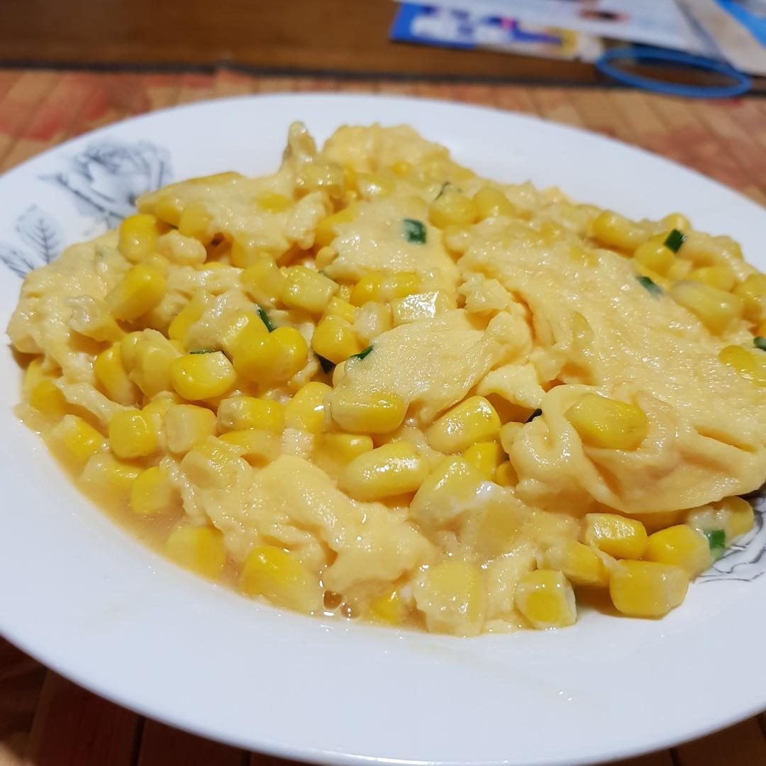 面包山-1做的玉米滑蛋