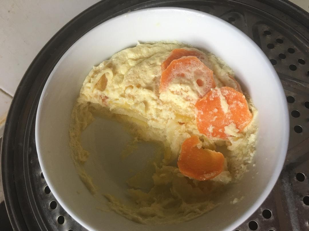 奶香胡萝卜红薯软糕