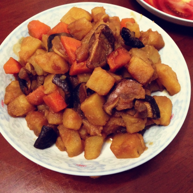 红烧土豆