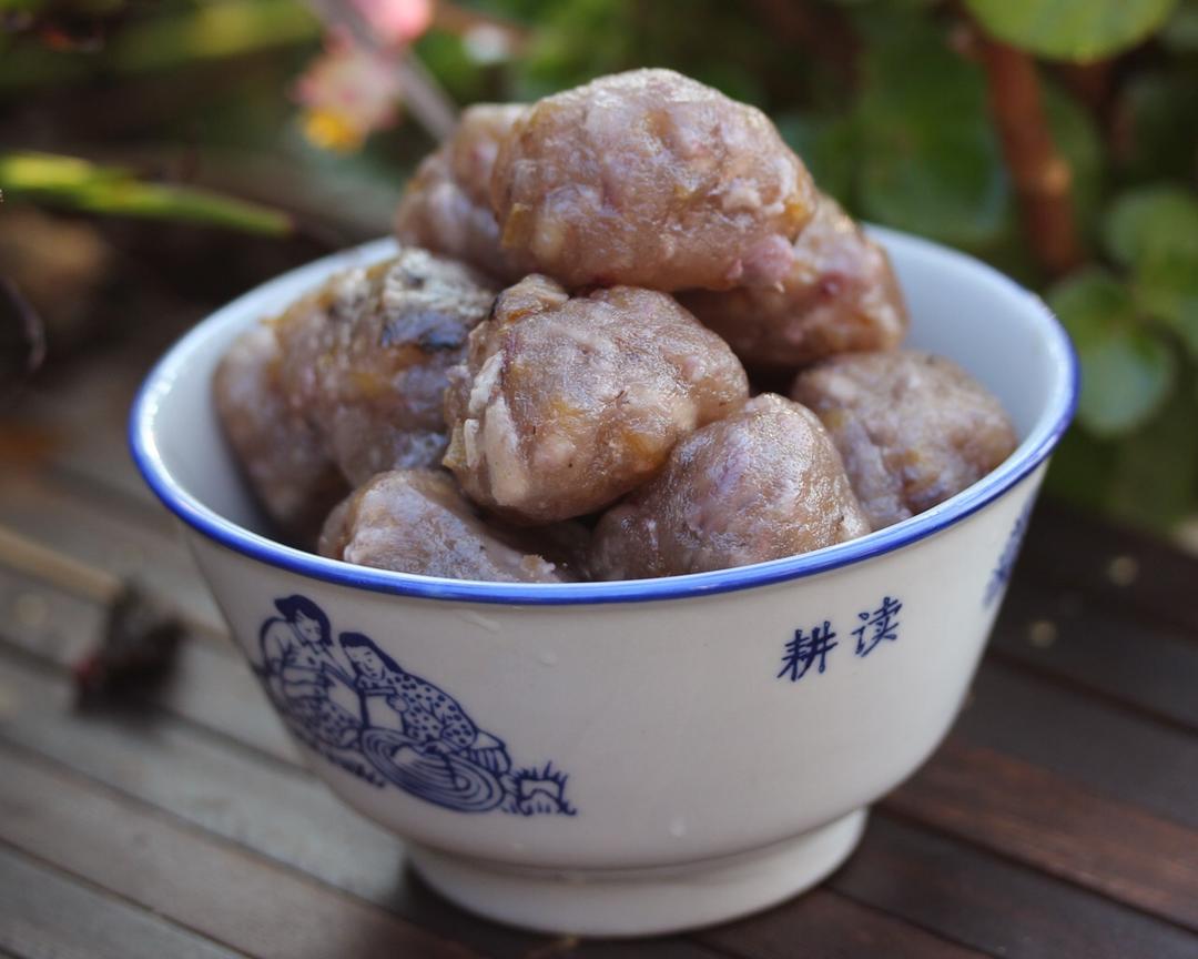 芋头丸子(算盘子)的做法