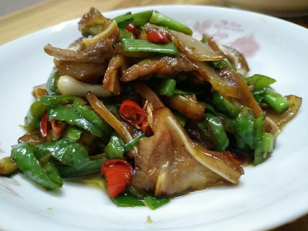 青椒炒猪耳