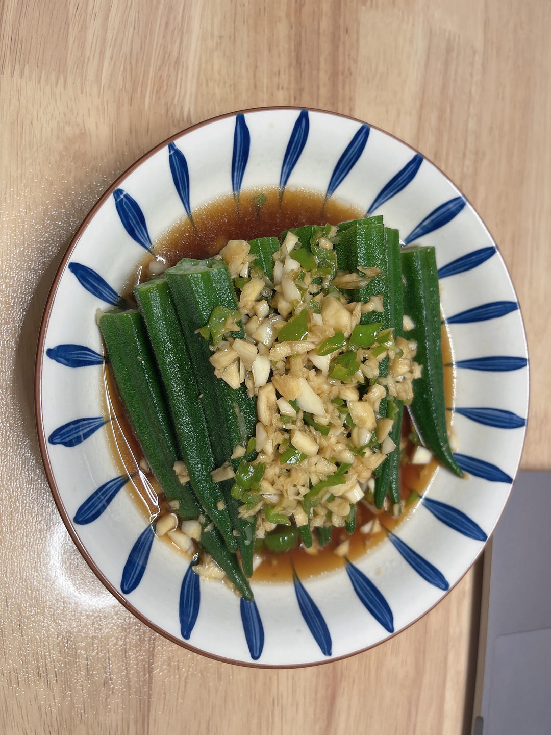 蒜蓉秋葵