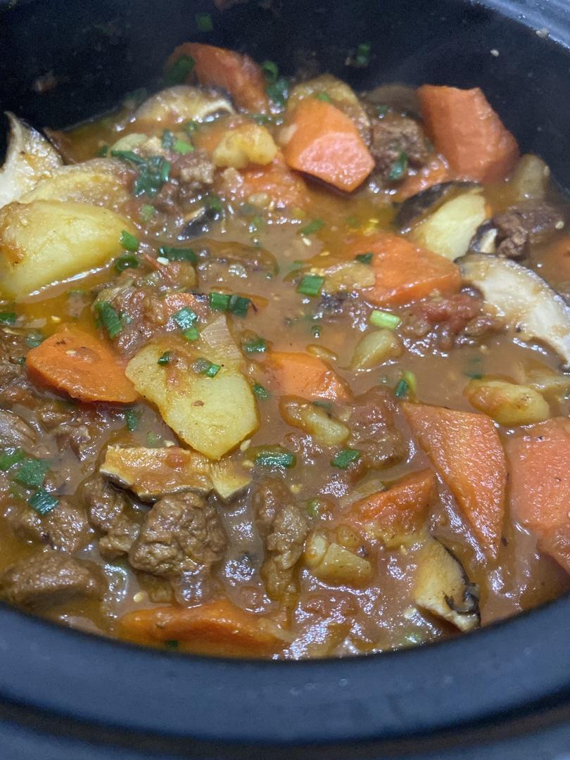 番茄土豆炖牛腩