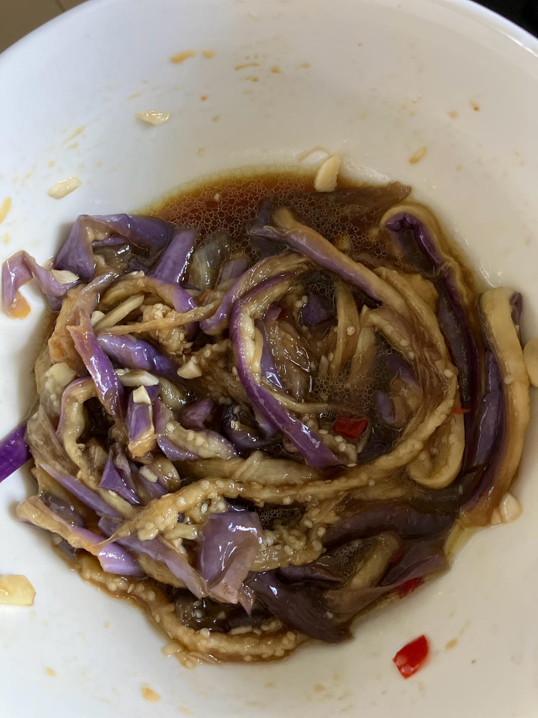 凉拌茄子这样做，堪称米饭杀手
