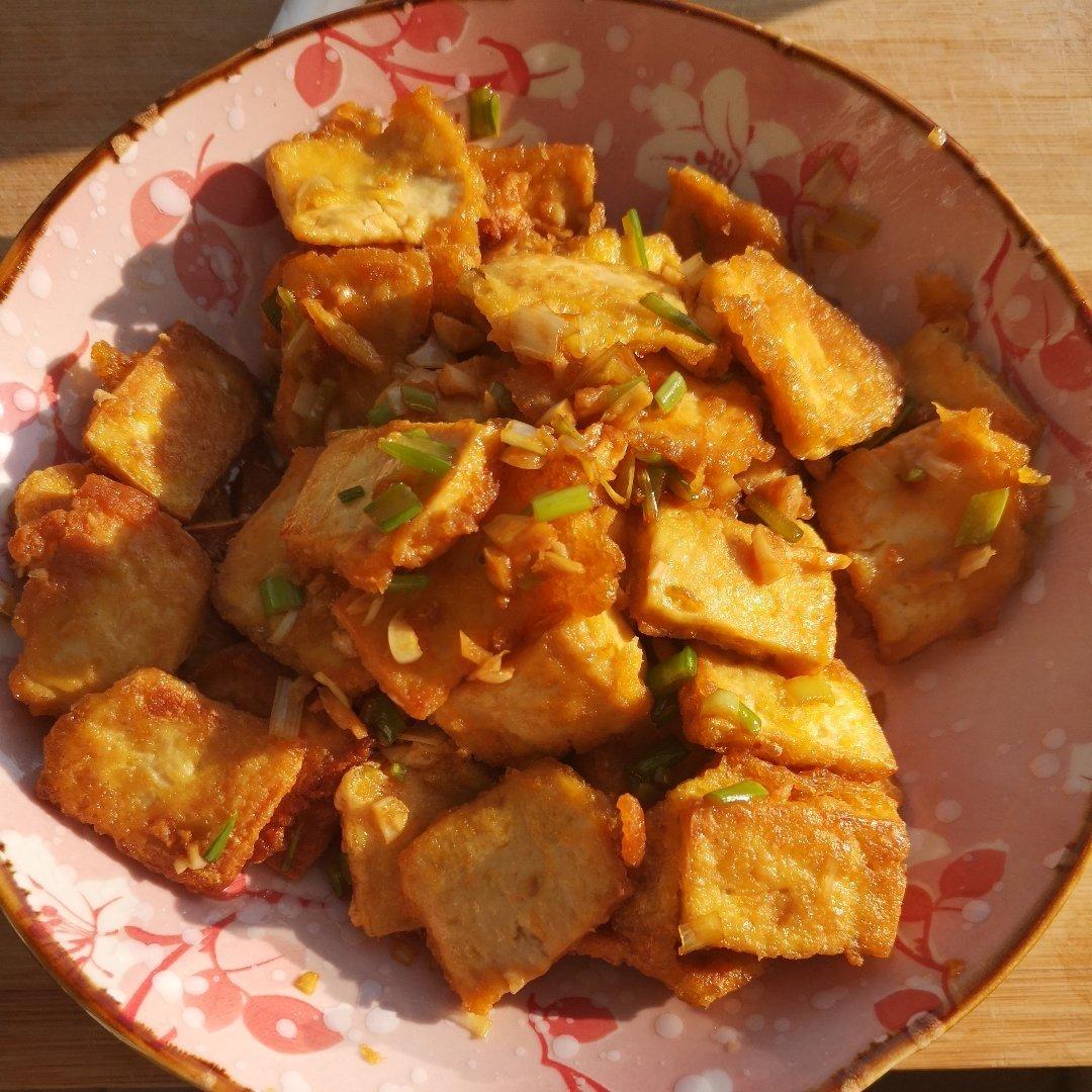 无敌好吃的香煎豆腐