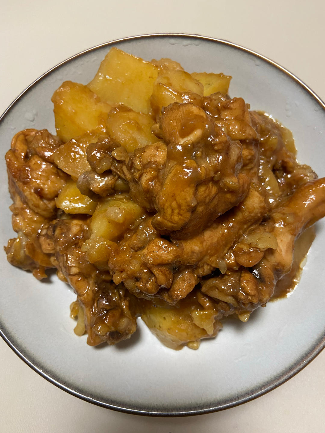照烧土豆鸡翅根