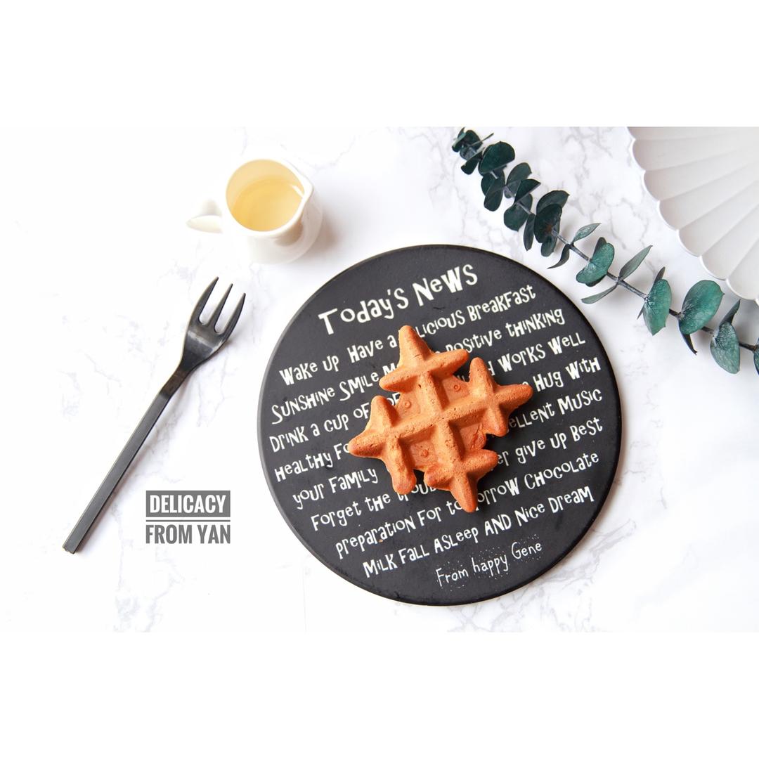 红薯华夫饼（预拌粉版）