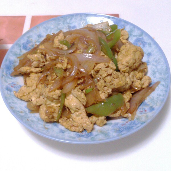 洋葱炒鸡蛋