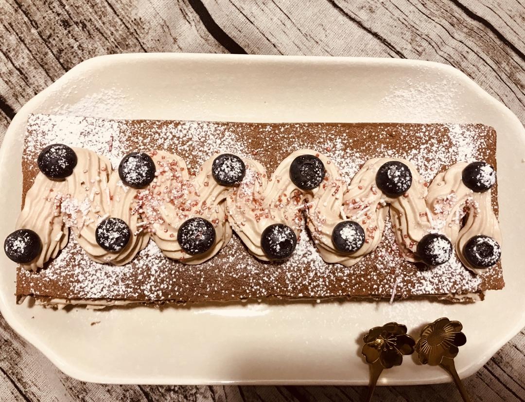 小嶋老师的橘味利口酒风味巧克力蛋糕