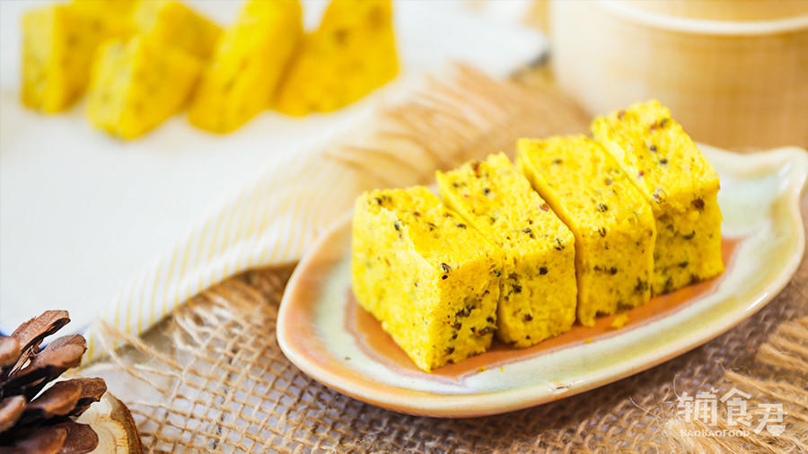 南瓜藜麦蒸蛋糕  宝宝辅食天天学的做法