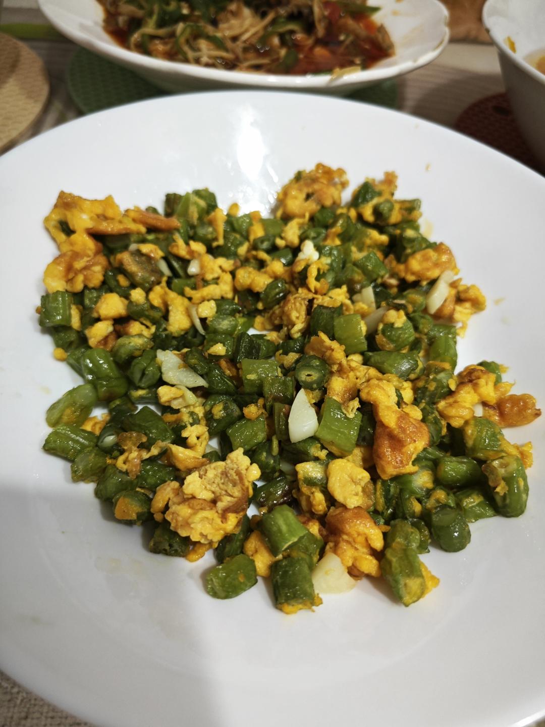 豆角炒蛋超级下饭菜，不好吃算我输