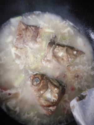 乳白色鱼头汤🐟的做法 步骤5