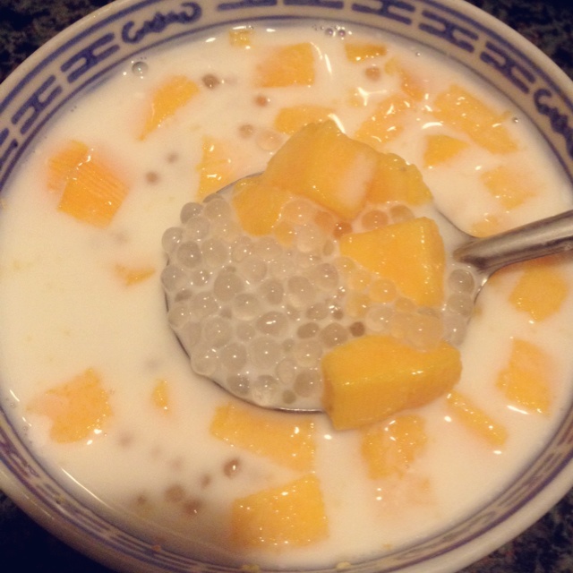 木瓜椰汁西米露