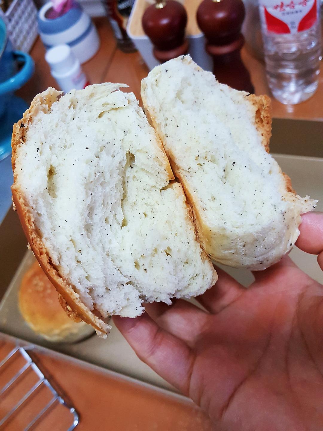 纯奶手撕吐司的做法 步骤1