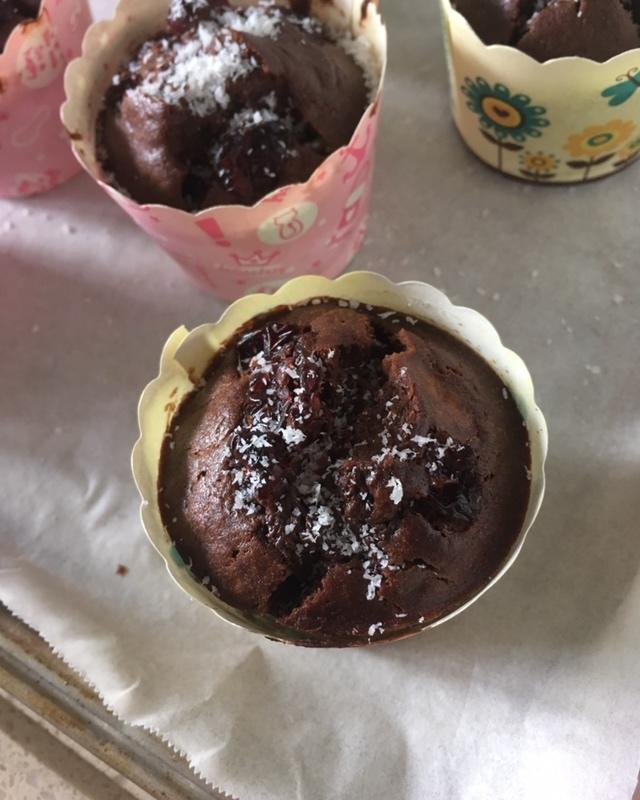 香蕉巧克力马芬