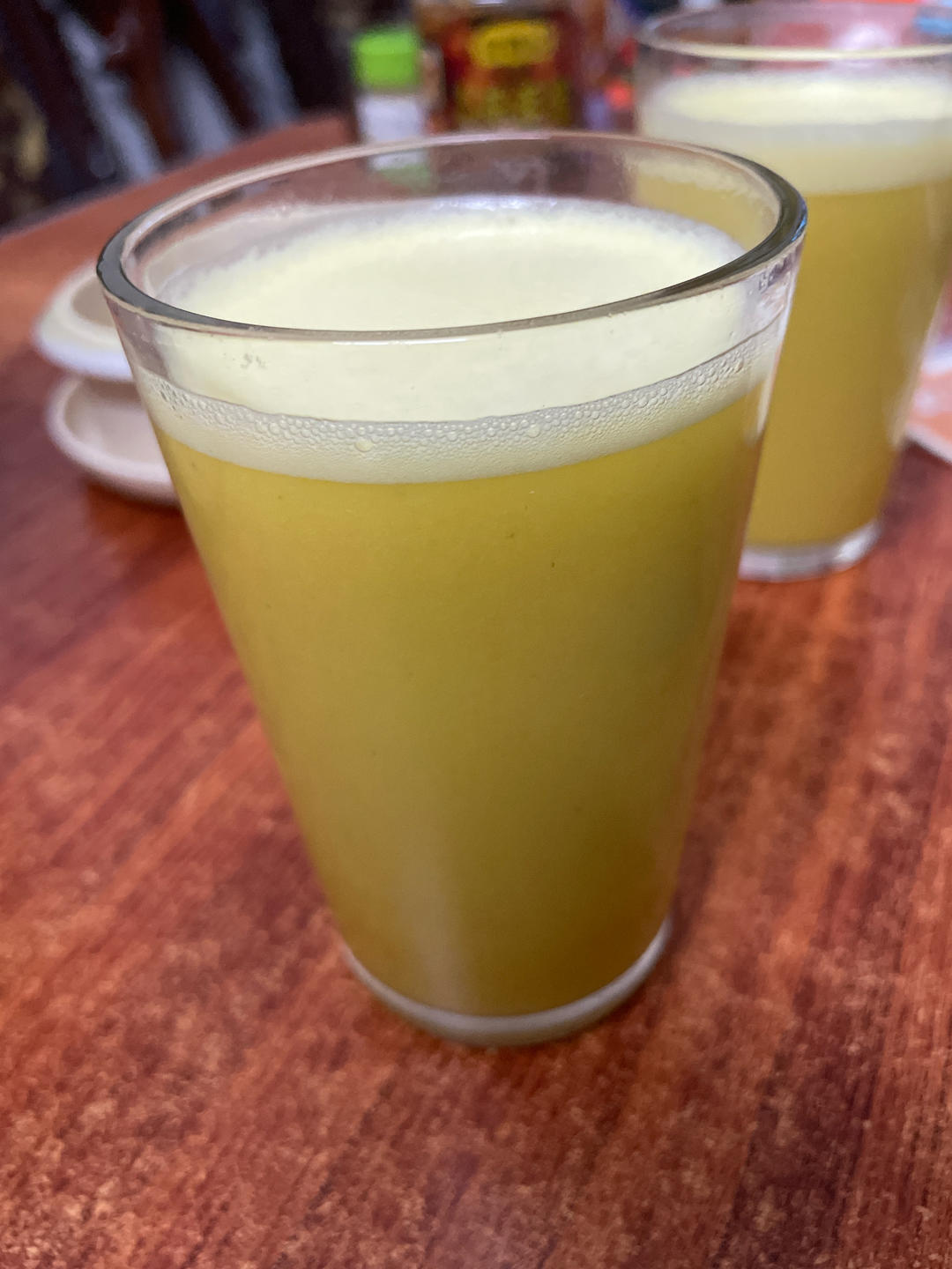 超好喝的南瓜小米糊.「破壁机食谱」