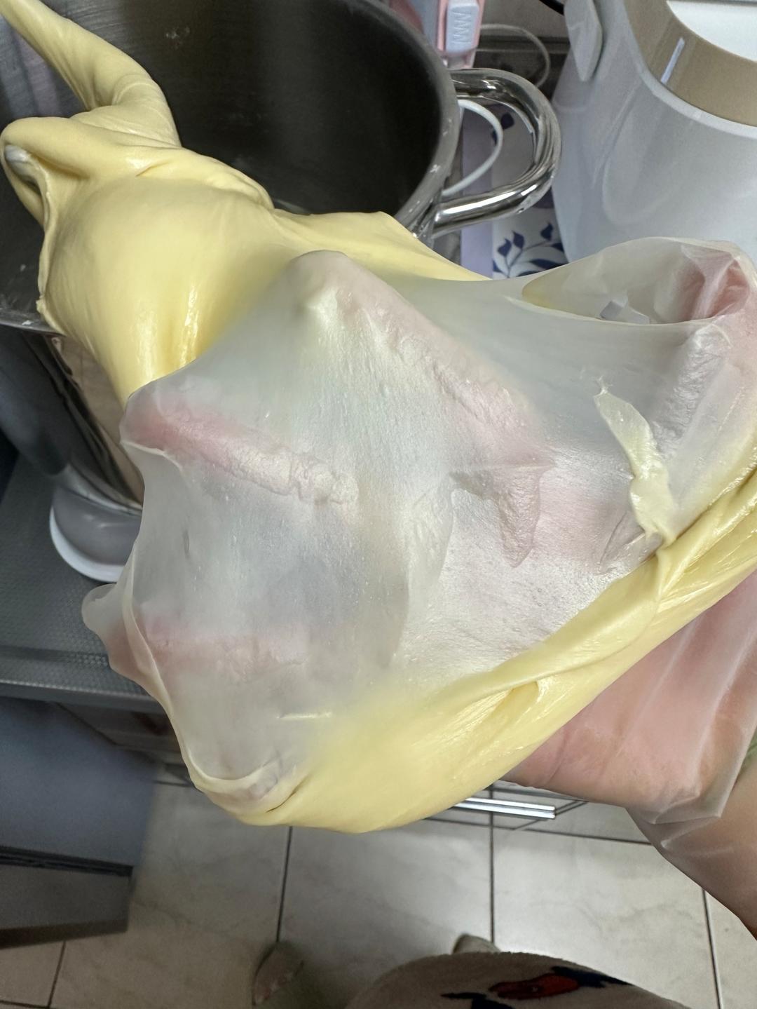 纯奶手撕吐司的做法 步骤1