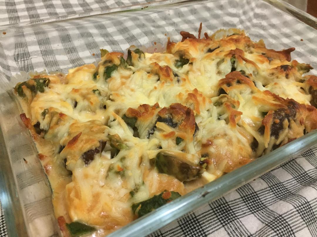 和风牛油果焗豆腐（アボカドと豆腐の和風グラタン）