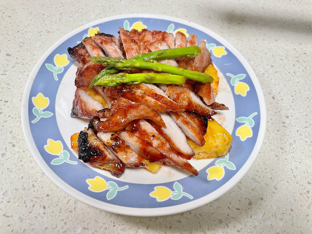 蜜汁叉烧肉（新手烤箱0失败）