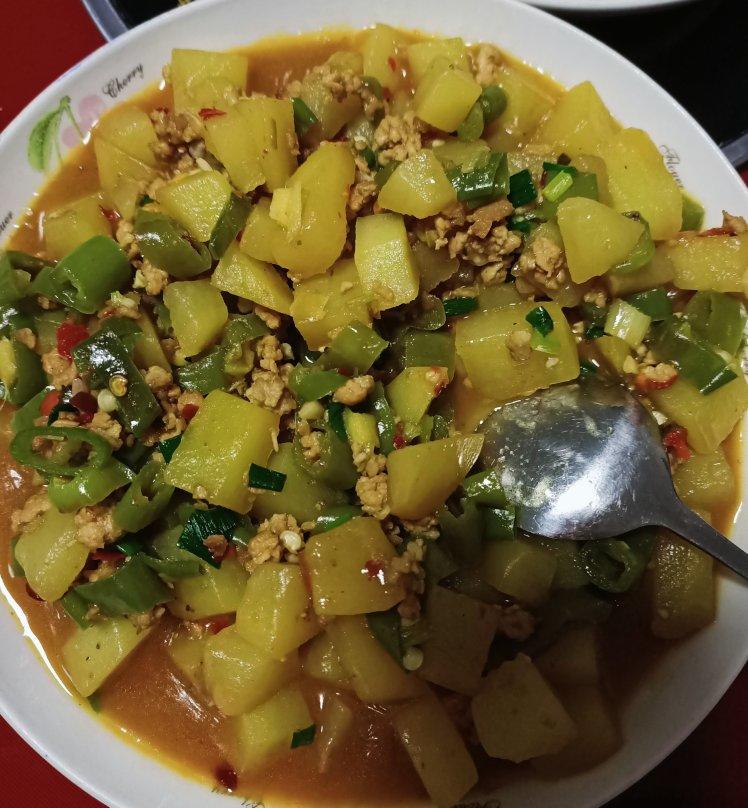 ㊙️香菇土豆肉沫拌饭❗️比外卖还好吃