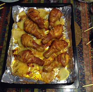 新奥尔良烤鸡腿