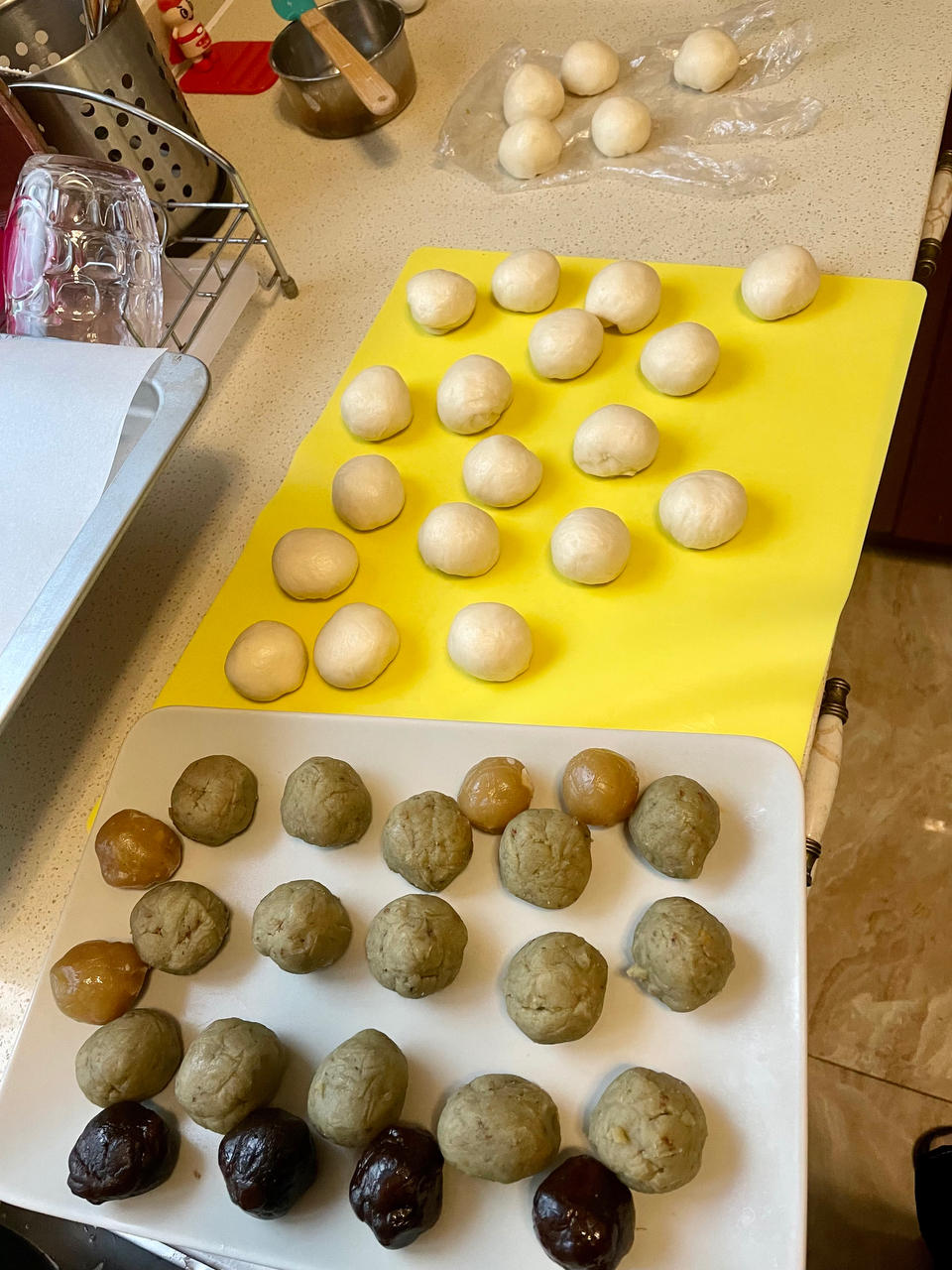 软皮奶香绿豆饼（网红版）