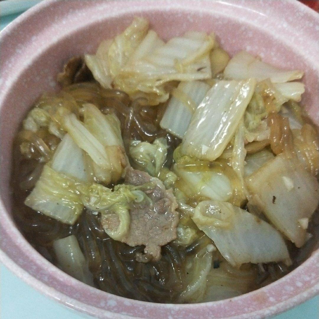 猪肉白菜炖粉条
