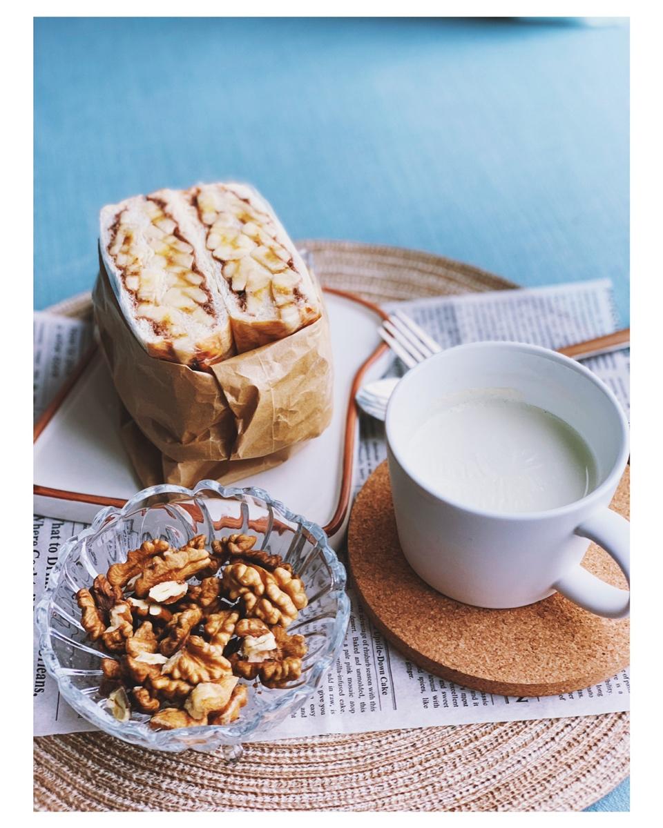 香蕉双享三明治