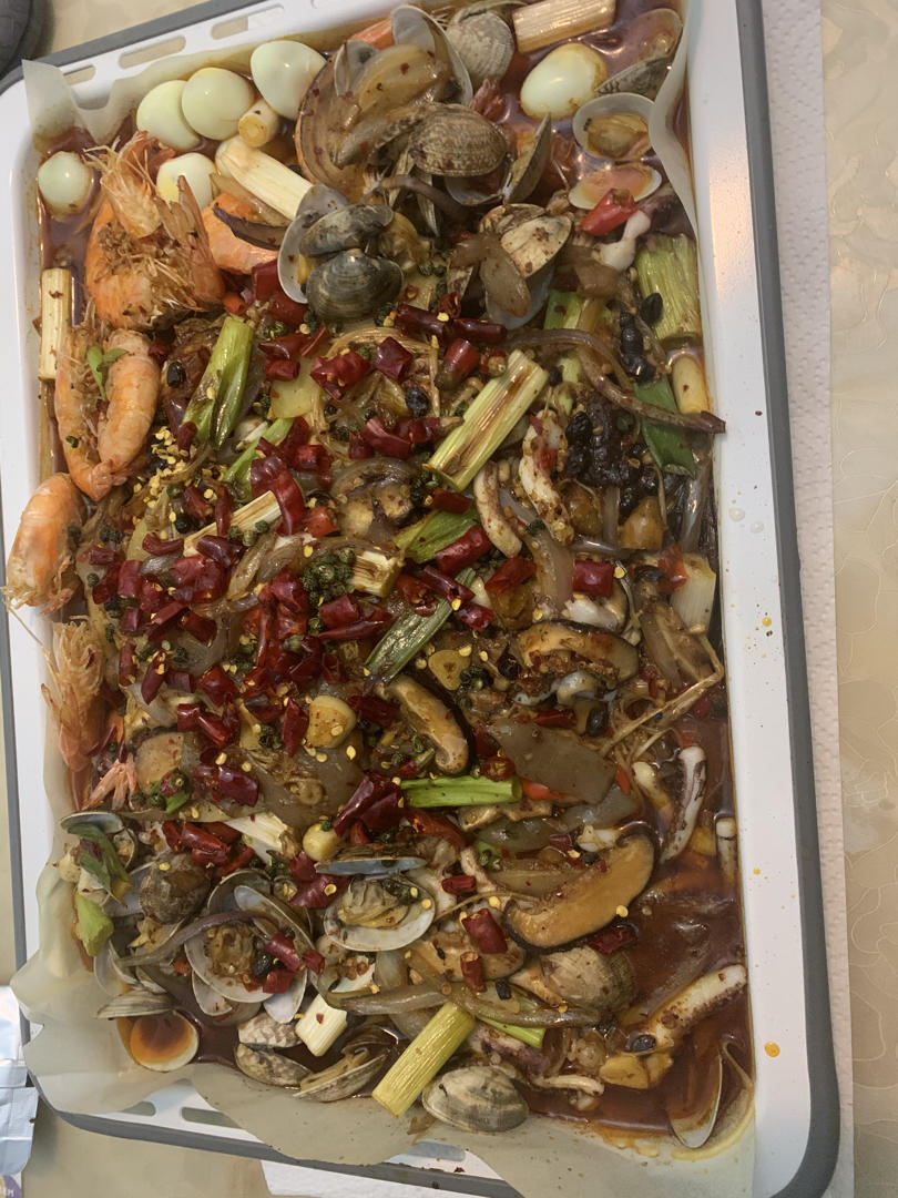 重庆烤鱼(烤箱版)爆好吃，爆简单