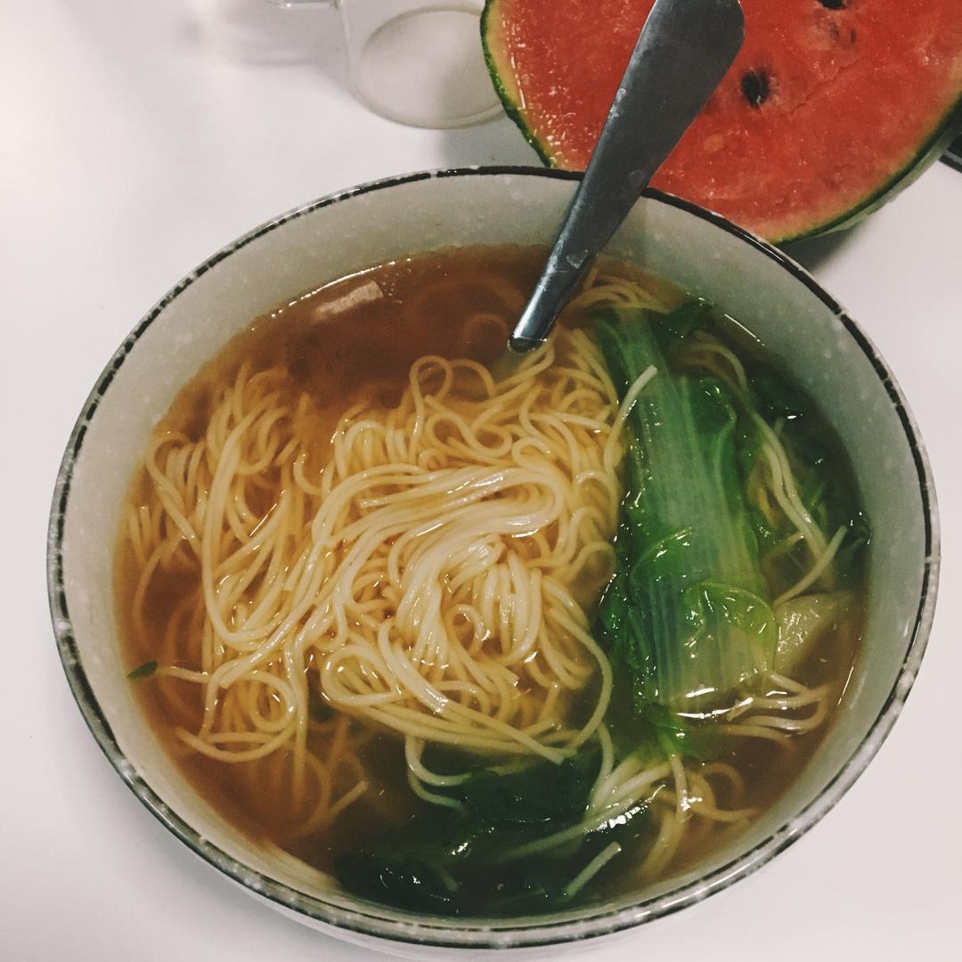 最省事儿的快手阳春面！