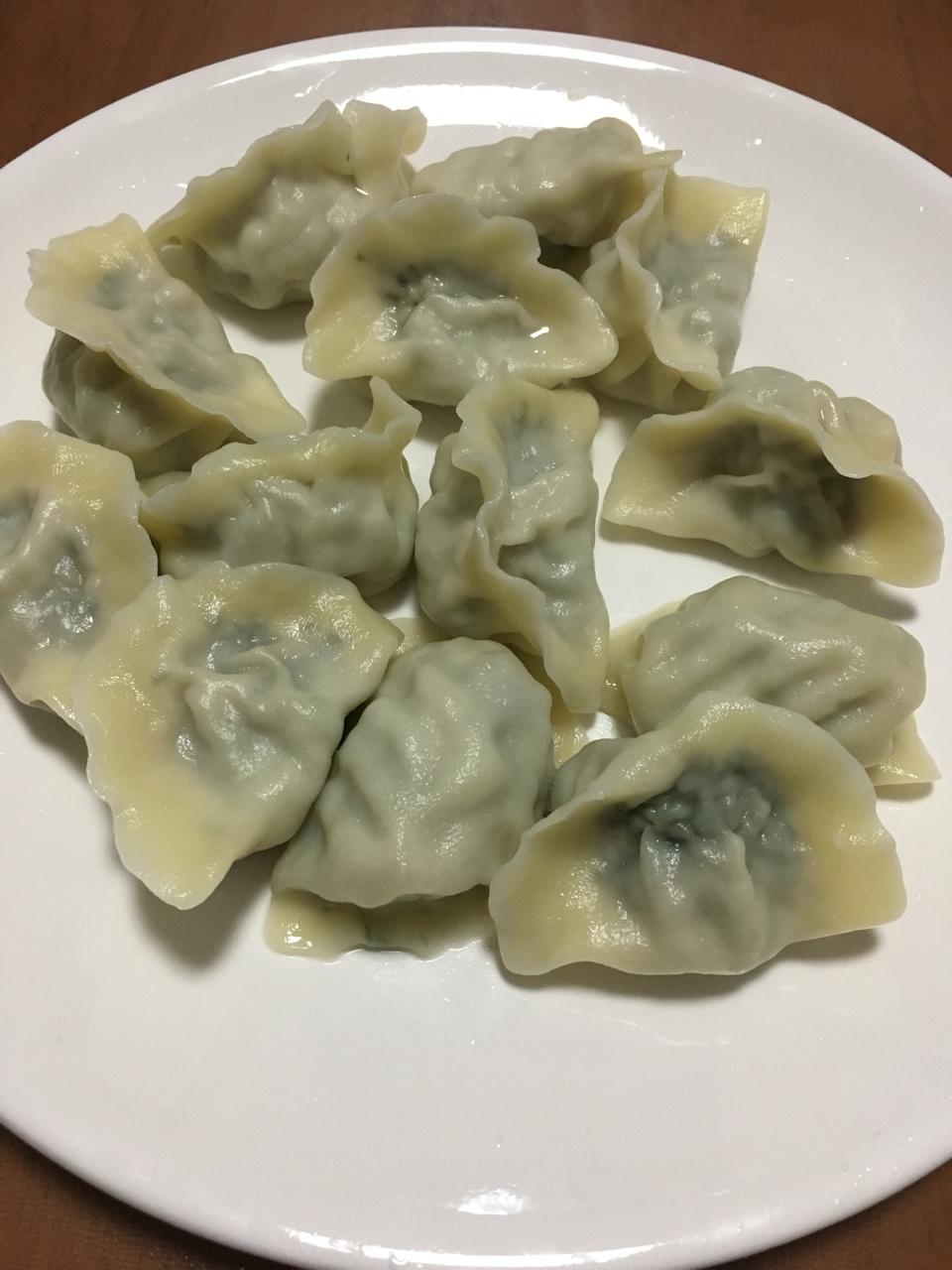 荠菜鲜肉饺子