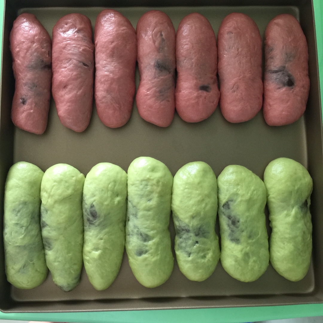 肉松酸奶排包～中种