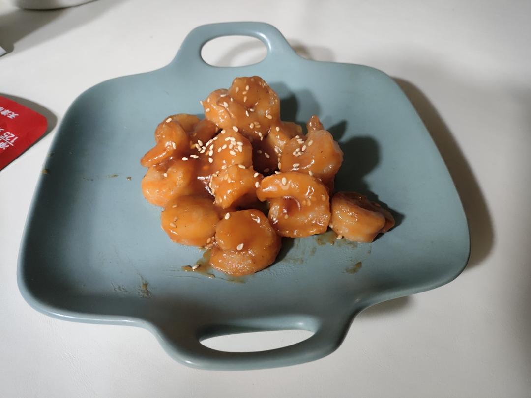 小陆馋哭了的糖醋虾仁