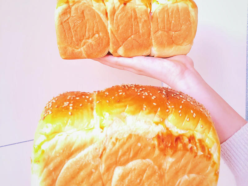 纯奶手撕吐司的做法 步骤1