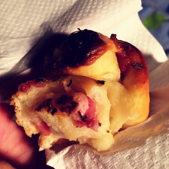 培根乳酪小面包