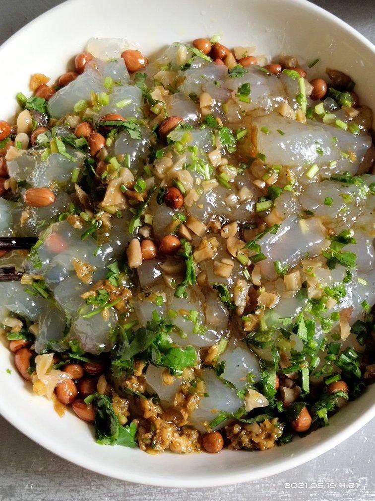 蒸红薯粉制作凉粉