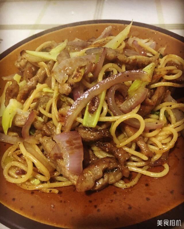 黑椒牛柳意面