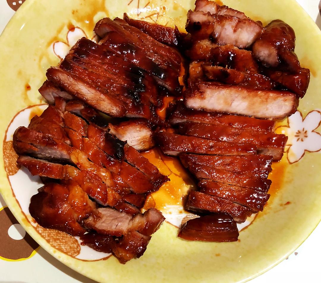平底锅版蜜汁叉烧肉
