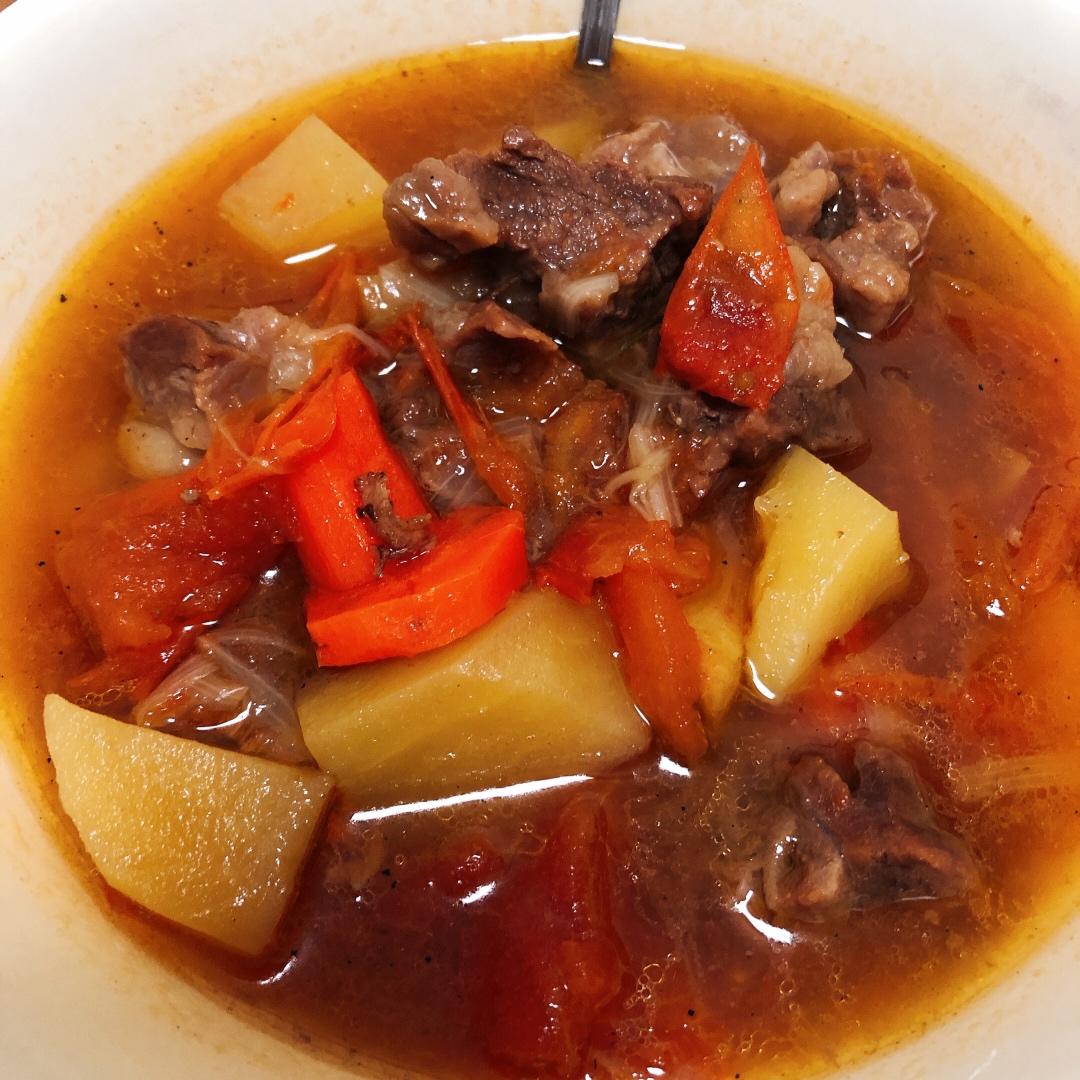 番茄土豆炖牛腩（高压锅版）