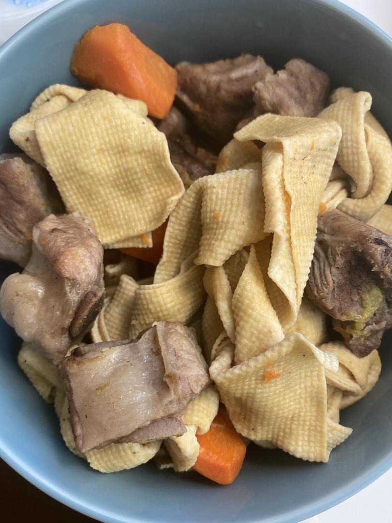 百叶结烧排骨
