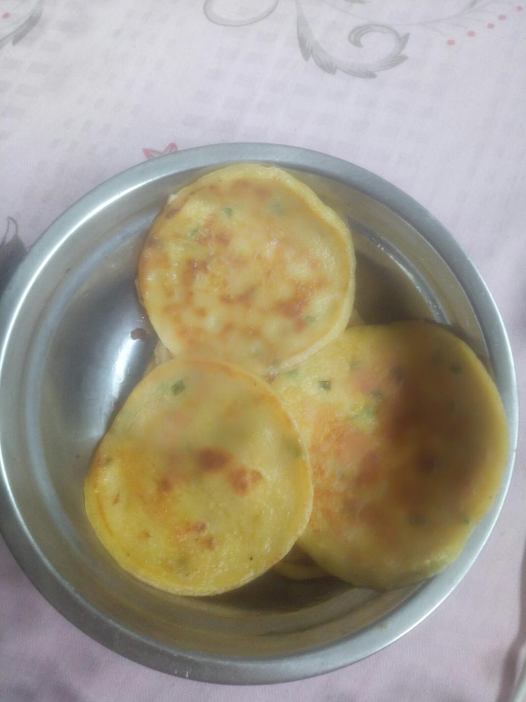 香葱鸡蛋饼