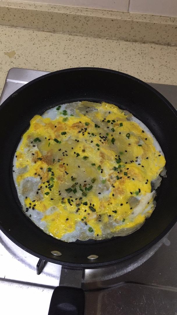 简易早餐−鸡蛋煎饼