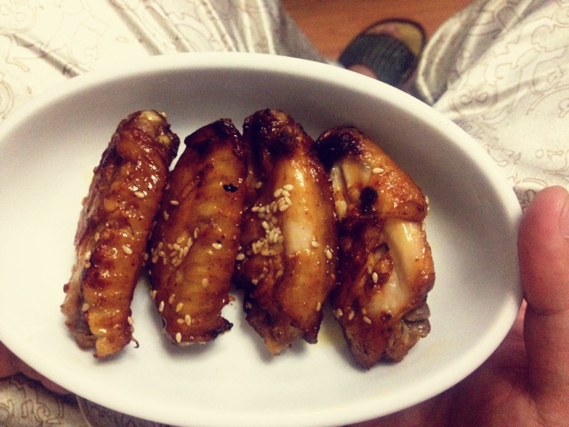 香辣烤鸡翅