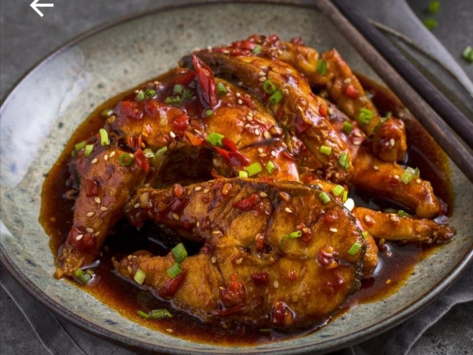 香辣鱼块(辣味中国)，香煎鱼块（微波炉，普通锅）香辣豆腐鱼（普通锅）的做法
