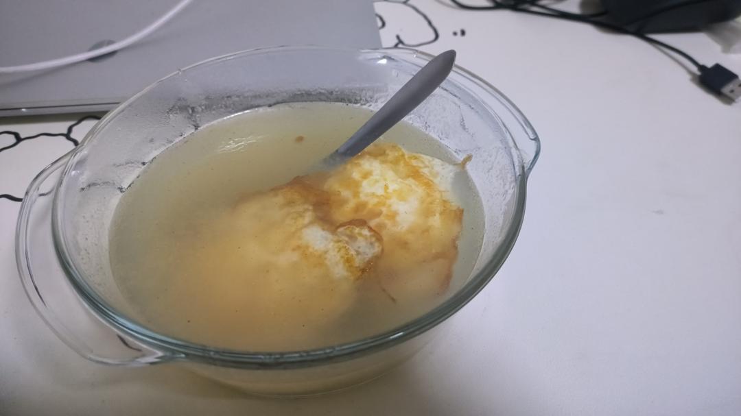 暖胃汤之白胡椒鸡蛋汤