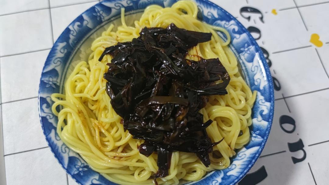 葱油拌面的做法