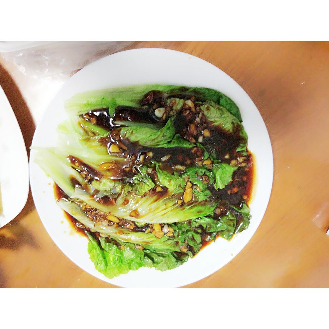 家常菜 蚝油生菜