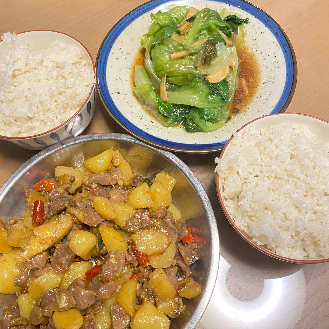 超好吃的鸡胗炖土豆