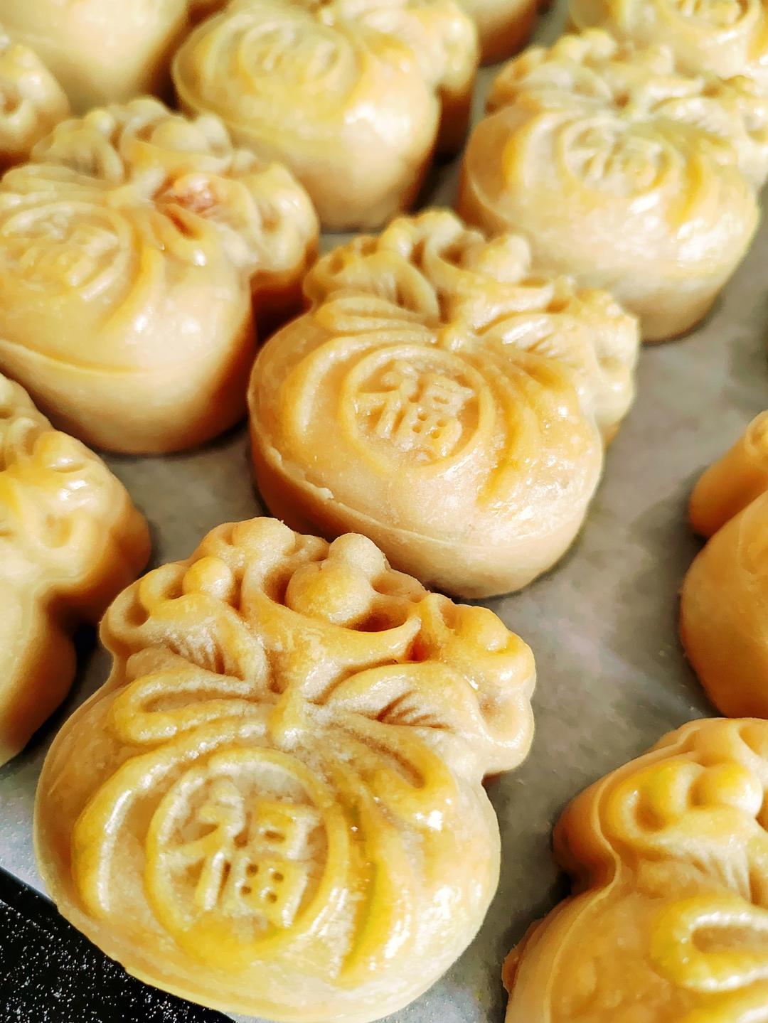 【终极版广式月饼配方】表皮油亮的秘诀！