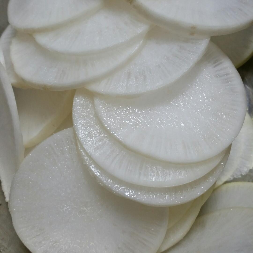 莎莎6做的糖醋白萝卜片